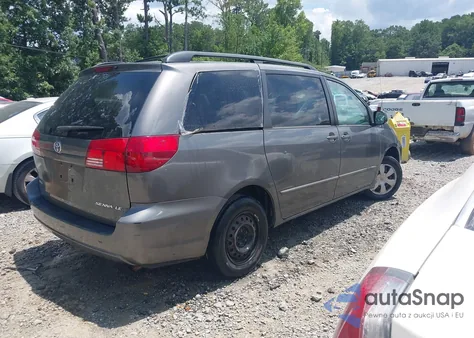 2004 Toyota Sienna Le из США, поврежденный, VIN 5TDZA23C84S096517